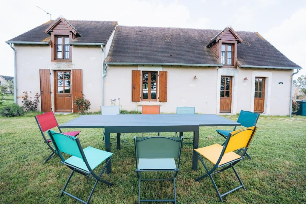 Déols Le Beaumont • La Belle Campagne • La Plenitudeヴィラ エクステリア 写真